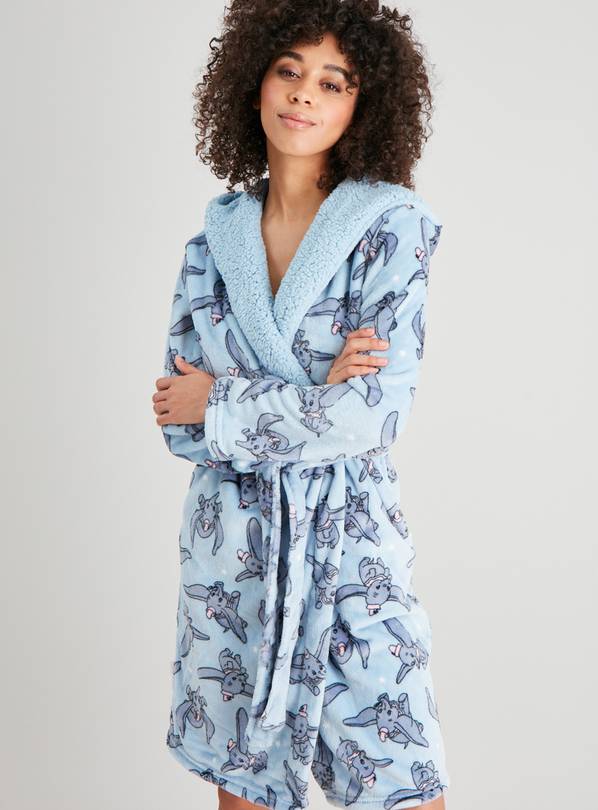 Disney Dumbo Print Fleece Dressing Gown - XL